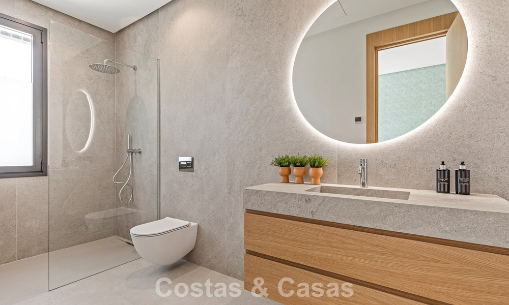 Contemporary luxury villa for sale in the green hills near San Pedro in Marbella - Benahavis 784334