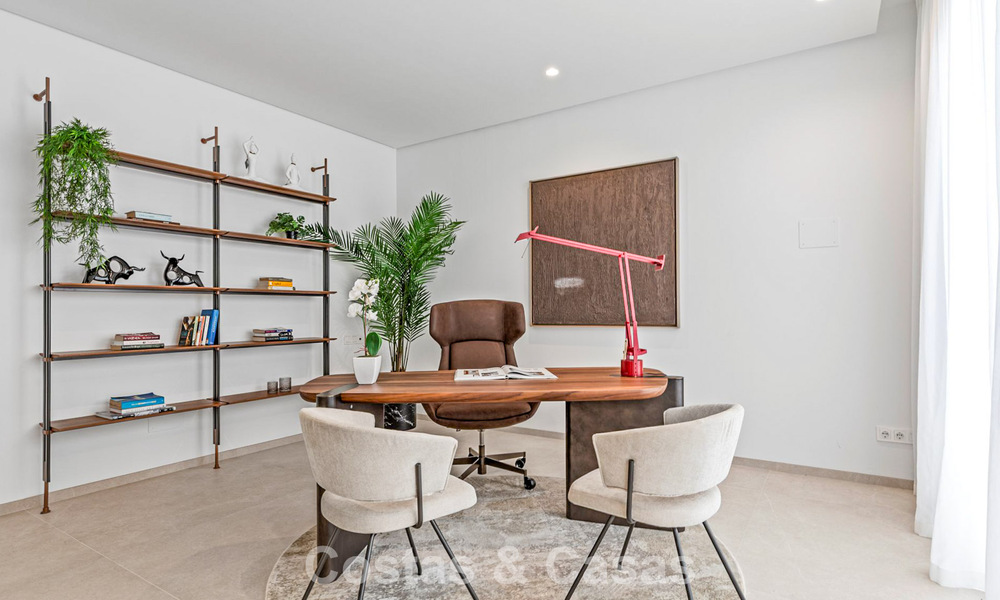 Contemporary luxury villa for sale in the green hills near San Pedro in Marbella - Benahavis 784335
