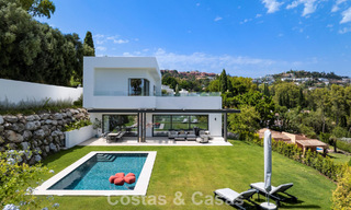 Contemporary luxury villa for sale in the green hills near San Pedro in Marbella - Benahavis 784345 