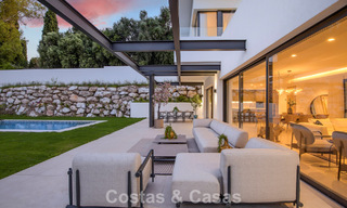 Contemporary luxury villa for sale in the green hills near San Pedro in Marbella - Benahavis 784347 
