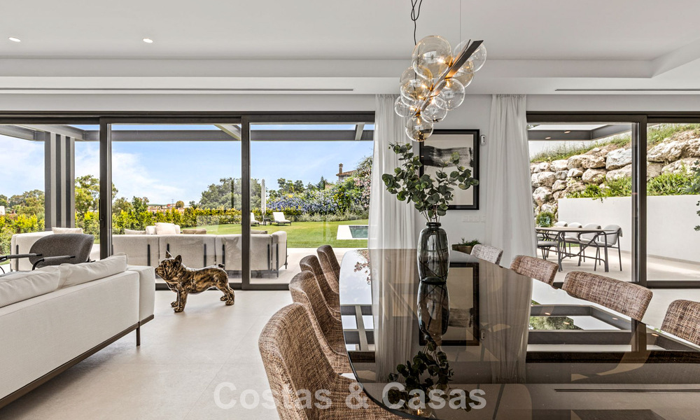 Contemporary luxury villa for sale in the green hills near San Pedro in Marbella - Benahavis 784349