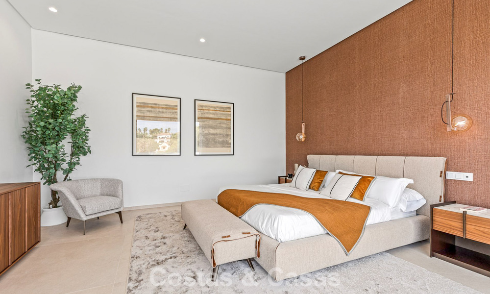 Contemporary luxury villa for sale in the green hills near San Pedro in Marbella - Benahavis 784363