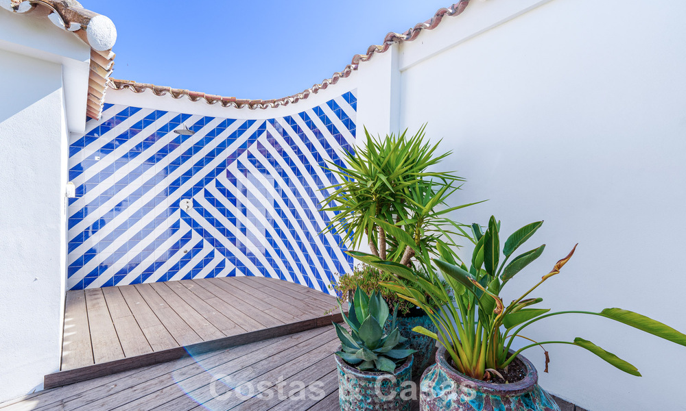 Exclusive, single-story villa for sale just steps from the beach and amenities in San Pedro and Puerto Banus, Marbella 784470