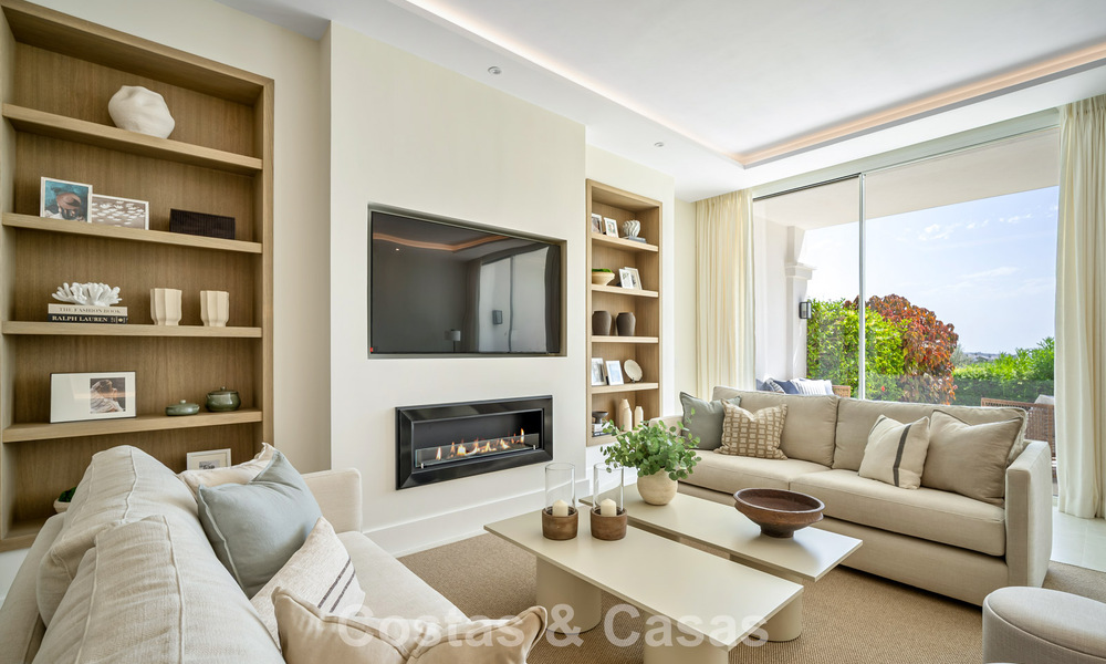 Stunningly renovated townhouse for sale on the frontline of La Quinta golf in Marbella - Benahavis 784548