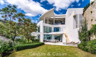 Contemporary luxury apartment with sea views for sale in a boutique complex near Marbella town 784612 
