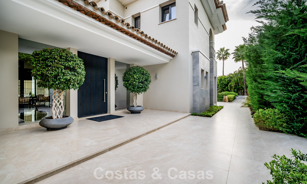 Impressive villa with authentic architecture and sea views for sale in Sierra Blanca on Marbella's Golden Mile 784631