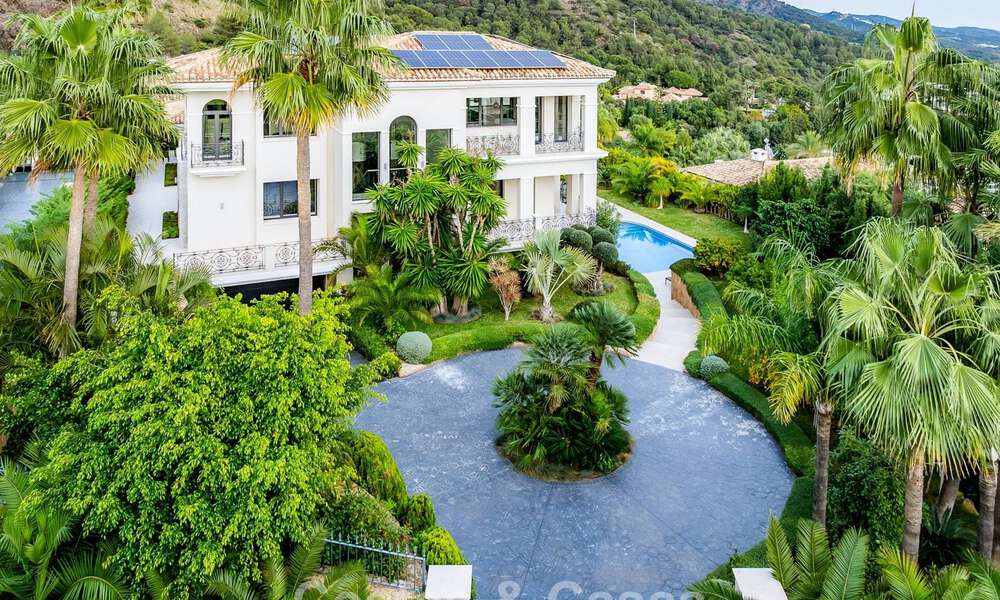 Impressive villa with authentic architecture and sea views for sale in Sierra Blanca on Marbella's Golden Mile 784634