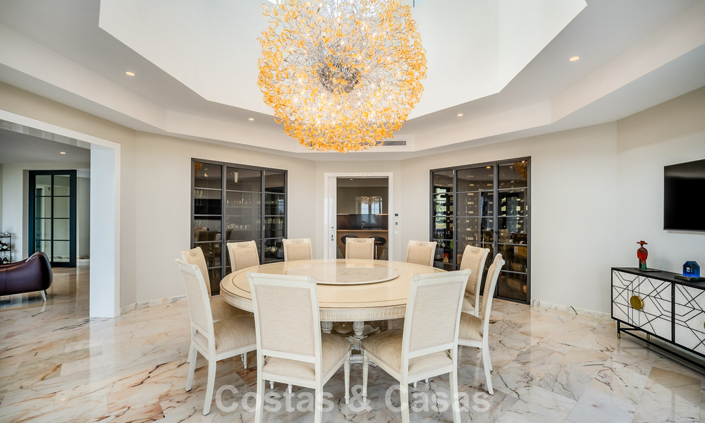 Impressive villa with authentic architecture and sea views for sale in Sierra Blanca on Marbella's Golden Mile 784638