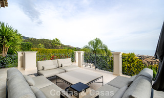 Impressive villa with authentic architecture and sea views for sale in Sierra Blanca on Marbella's Golden Mile 784641 