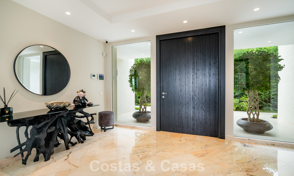 Impressive villa with authentic architecture and sea views for sale in Sierra Blanca on Marbella's Golden Mile 784647