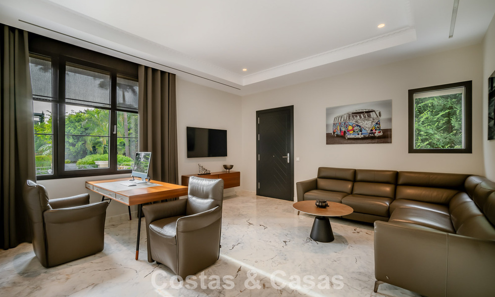 Impressive villa with authentic architecture and sea views for sale in Sierra Blanca on Marbella's Golden Mile 784649