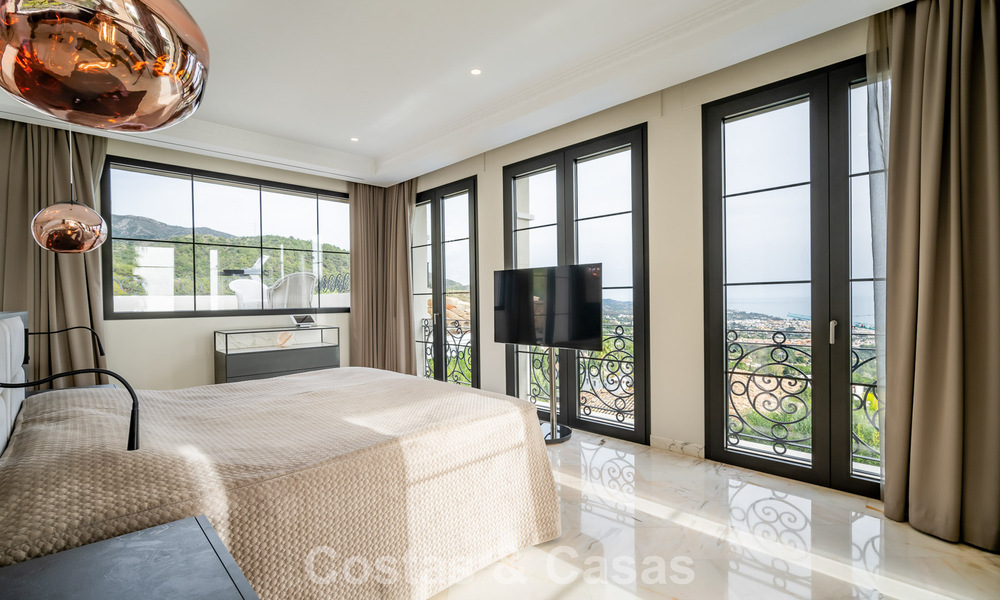 Impressive villa with authentic architecture and sea views for sale in Sierra Blanca on Marbella's Golden Mile 784651