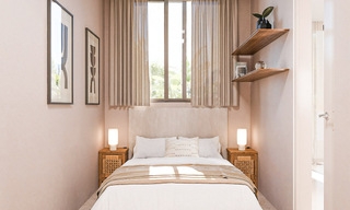 Renovated apartment with sea views for sale in a frontline beach complex within walking distance of Puerto Banús, Marbella 784678 