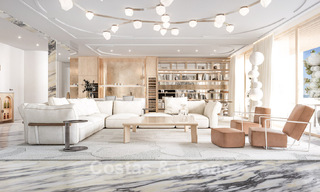 Penthouse for sale on the beachfront with stunning sea views in Puerto Banus, Marbella 784688 