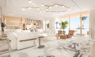Penthouse for sale on the beachfront with stunning sea views in Puerto Banus, Marbella 784692 
