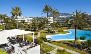 Penthouse for sale on the beachfront with stunning sea views in Puerto Banus, Marbella 784788 
