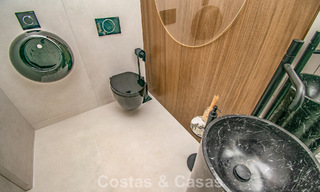High-quality renovated beachfront townhouse with stunning sea views for sale on Marbella's Golden Mile 784701 