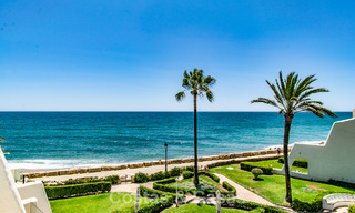 High-quality renovated beachfront townhouse with stunning sea views for sale on Marbella's Golden Mile 784706 