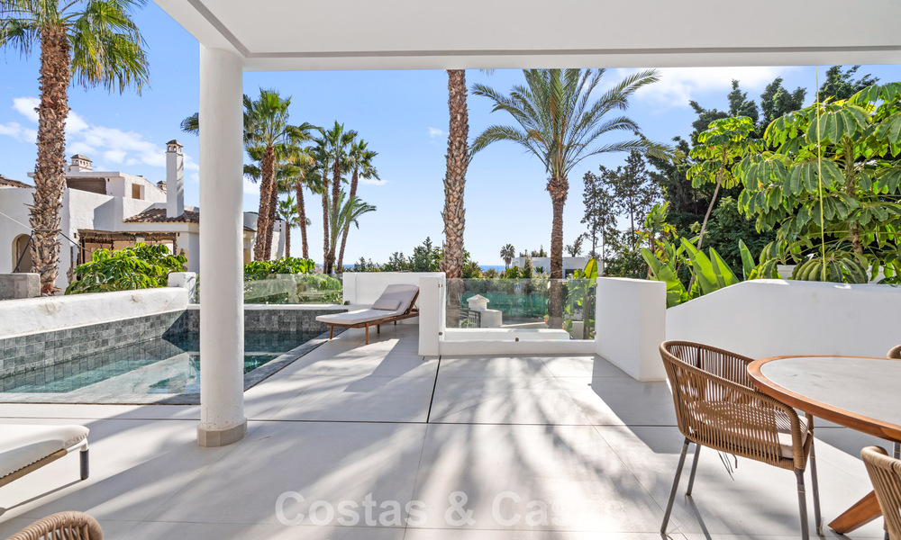 Renovated homes for sale within walking distance of a golf club, New Golden Mile between Marbella and Estepona 784747