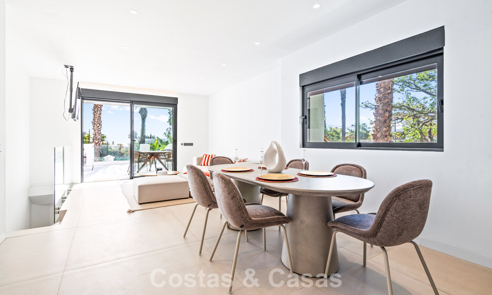 Renovated homes for sale within walking distance of a golf club, New Golden Mile between Marbella and Estepona 784755