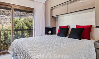 Modernized luxury apartment with panoramic sea views for sale in a golf resort in Marbella - Benahavis 784837 