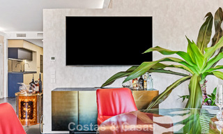 Modernized luxury apartment with panoramic sea views for sale in a golf resort in Marbella - Benahavis 784850 