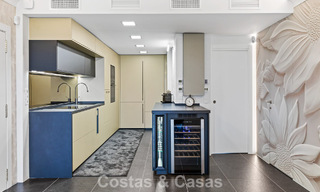 Modernized luxury apartment with panoramic sea views for sale in a golf resort in Marbella - Benahavis 784853 