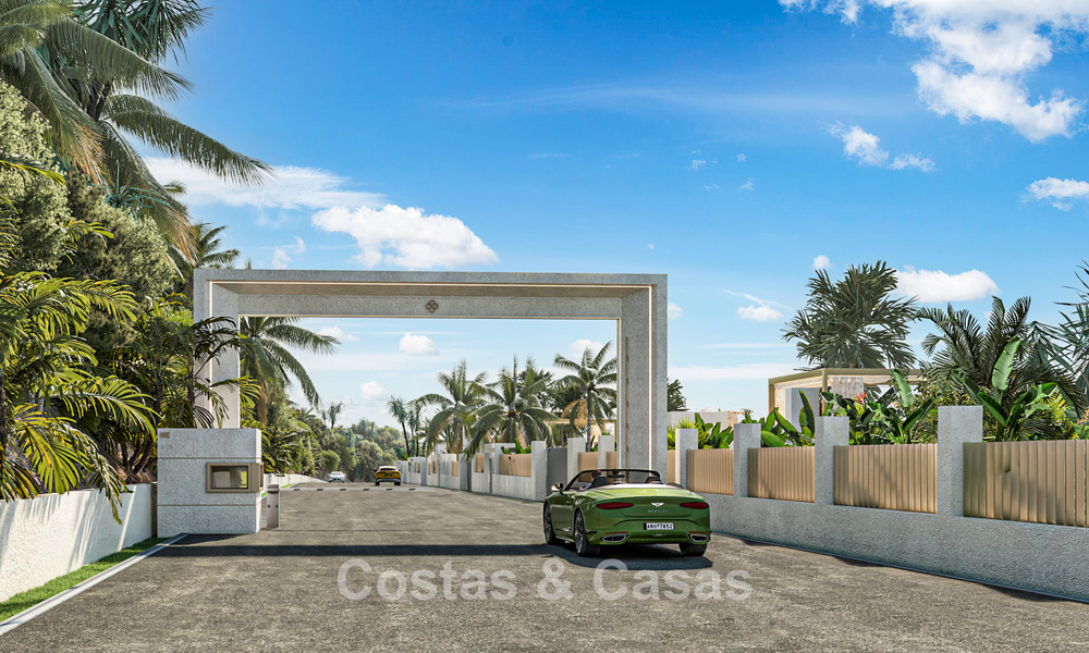 Exclusive designer villas with Versace Home interiors for sale in Nueva Andalucia, Marbella 784942