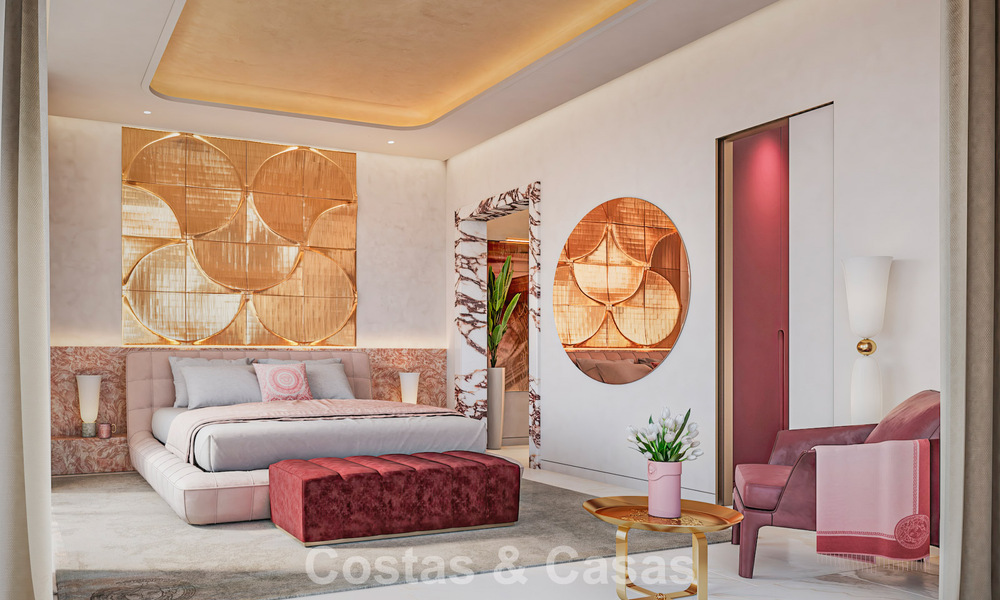 Exclusive designer villas with Versace Home interiors for sale in Nueva Andalucia, Marbella 784951