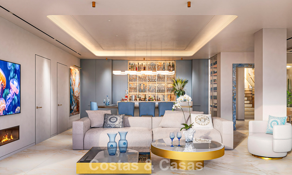 Exclusive designer villas with Versace Home interiors for sale in Nueva Andalucia, Marbella 784972