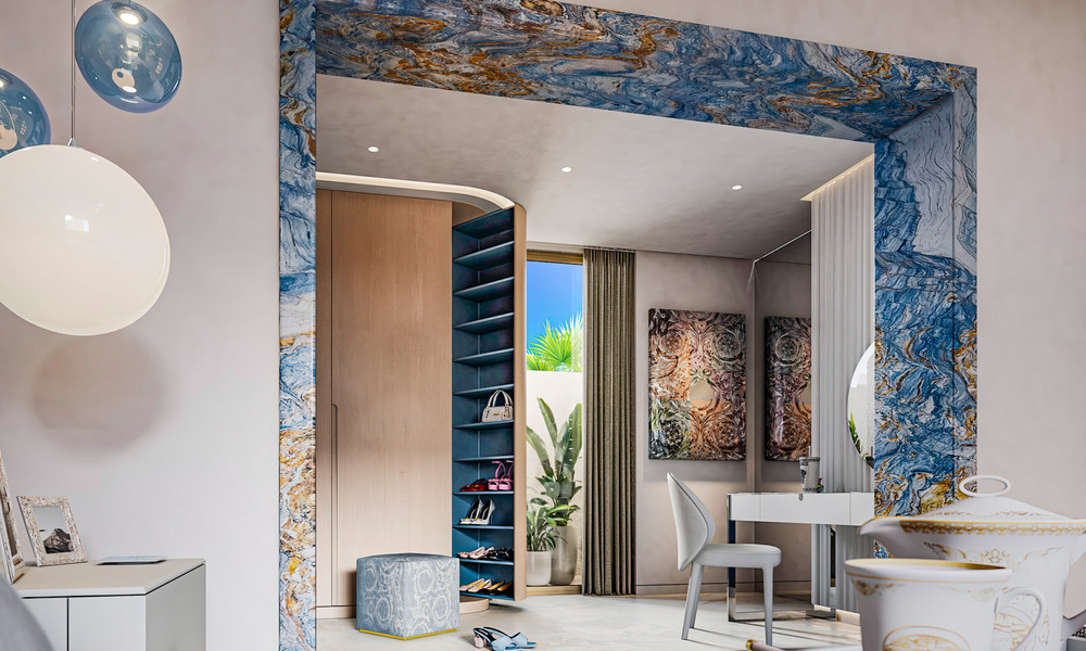 Exclusive designer villas with Versace Home interiors for sale in Nueva Andalucia, Marbella 784979