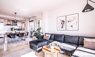 Ready to move in, luxury penthouse with panoramic views of golf, sea and mountains for sale in Benahavis - Marbella 784805 
