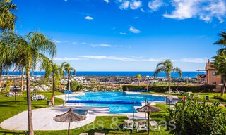 Ready to move in, luxury penthouse with panoramic views of golf, sea and mountains for sale in Benahavis - Marbella 784811 