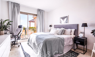 Ready to move in, luxury penthouse with panoramic views of golf, sea and mountains for sale in Benahavis - Marbella 784816 