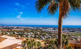 Ready to move in, luxury penthouse with panoramic views of golf, sea and mountains for sale in Benahavis - Marbella 784830 