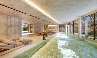 Innovative off-plan apartments for sale within walking distance of amenities and the beach in Estepona, Costa de Sol 784908 
