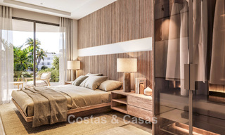 Innovative off-plan apartments for sale within walking distance of amenities and the beach in Estepona, Costa de Sol 784912 