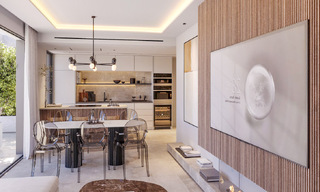 Innovative off-plan apartments for sale within walking distance of amenities and the beach in Estepona, Costa de Sol 784937 