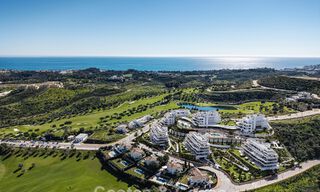 Pre-launch! Stylish apartments with panoramic sea views for sale, frontline golf in Mijas Costa, Costa del Sol 784982 