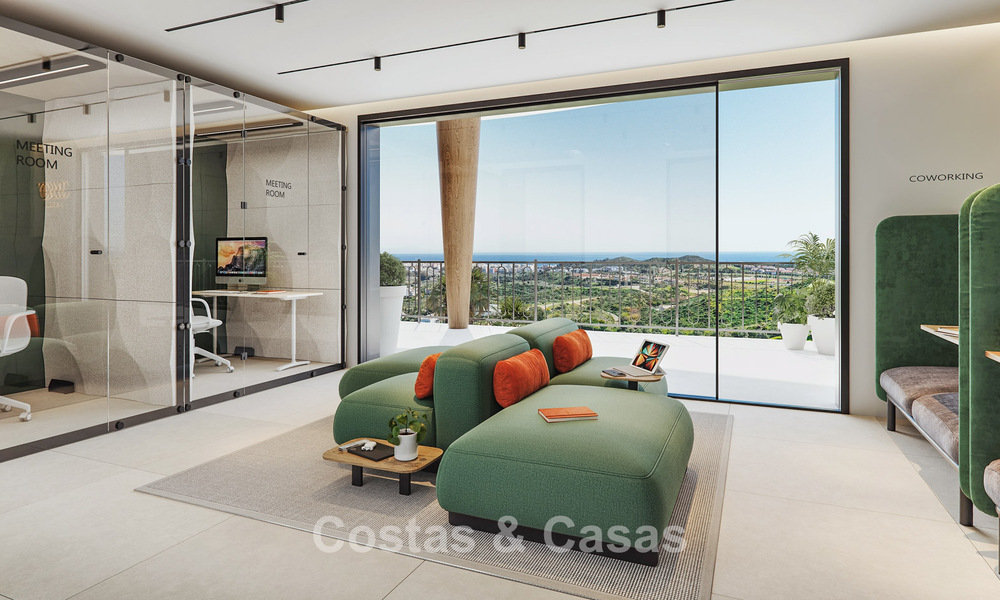 Pre-launch! Stylish apartments with panoramic sea views for sale, frontline golf in Mijas Costa, Costa del Sol 784994