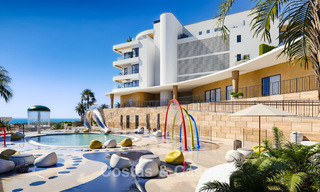 Pre-launch! Stylish apartments with panoramic sea views for sale, frontline golf in Mijas Costa, Costa del Sol 784997 