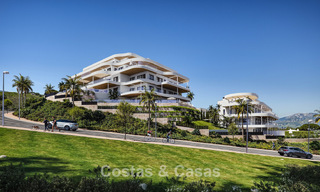 Pre-launch! Stylish apartments with panoramic sea views for sale, frontline golf in Mijas Costa, Costa del Sol 784999 