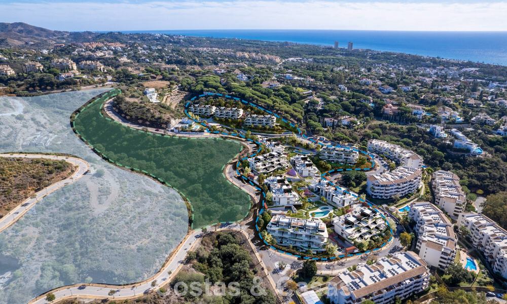 Pre-launch! Luxurious new-build apartments for sale in the green hills of Elviria, east of Marbella center 785008