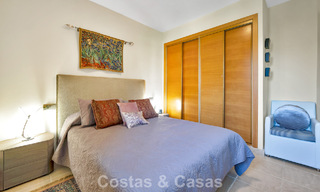 Move-in ready, 3-bedroom apartment for sale with garden and sea view in Los Flamingos Golf Resort in Marbella - Benahavis 785081 