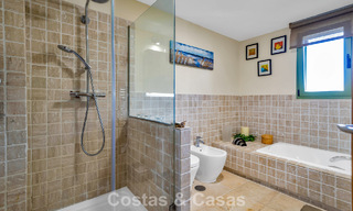 Move-in ready, 3-bedroom apartment for sale with garden and sea view in Los Flamingos Golf Resort in Marbella - Benahavis 785083 