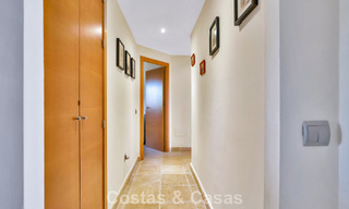 Move-in ready, 3-bedroom apartment for sale with garden and sea view in Los Flamingos Golf Resort in Marbella - Benahavis 785084 