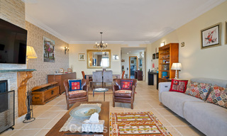 Move-in ready, 3-bedroom apartment for sale with garden and sea view in Los Flamingos Golf Resort in Marbella - Benahavis 785089 