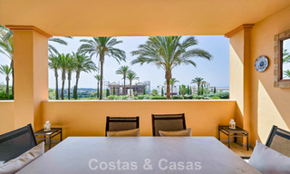 Move-in ready, 3-bedroom apartment for sale with garden and sea view in Los Flamingos Golf Resort in Marbella - Benahavis 785090 