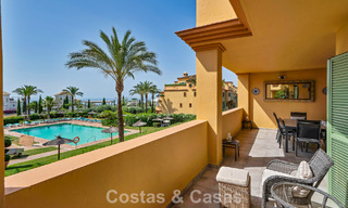 Move-in ready, 3-bedroom apartment for sale with garden and sea view in Los Flamingos Golf Resort in Marbella - Benahavis 785096 
