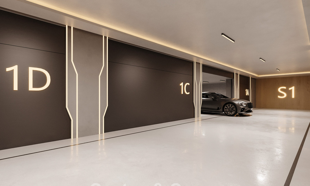 Cutting-edge duplex apartments with designer interiors for sale on Marbella's Golden Mile 785015